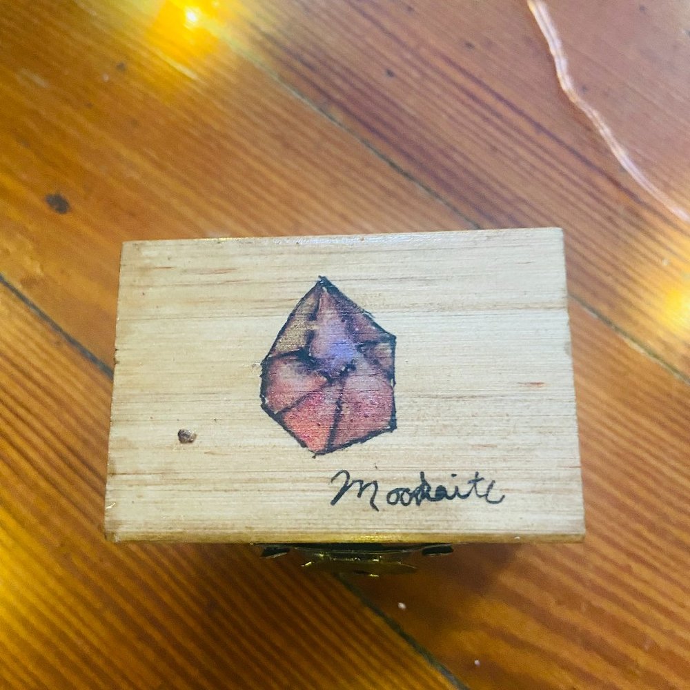 Moldavite Crystal Sprite Box